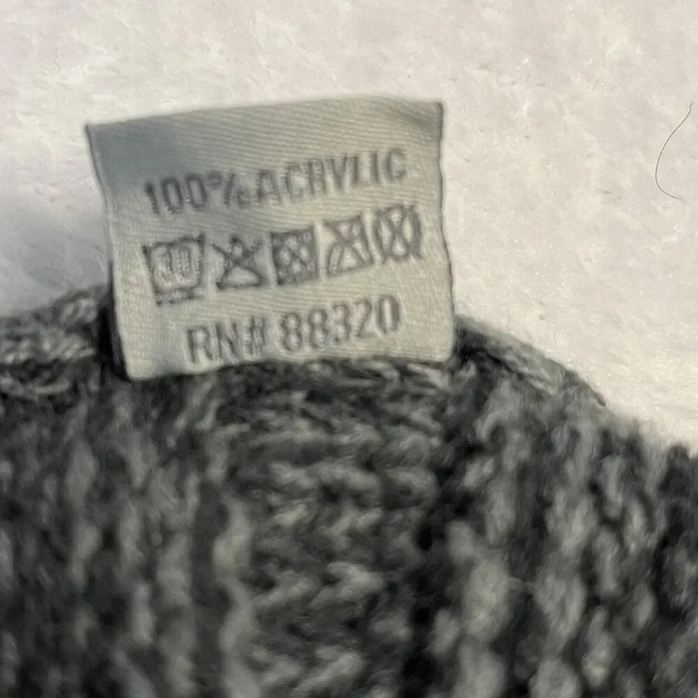 CC C.C Classic Beanie‎ Knit Hat Slouchy Oversized Thick Cap Unisex Gray New